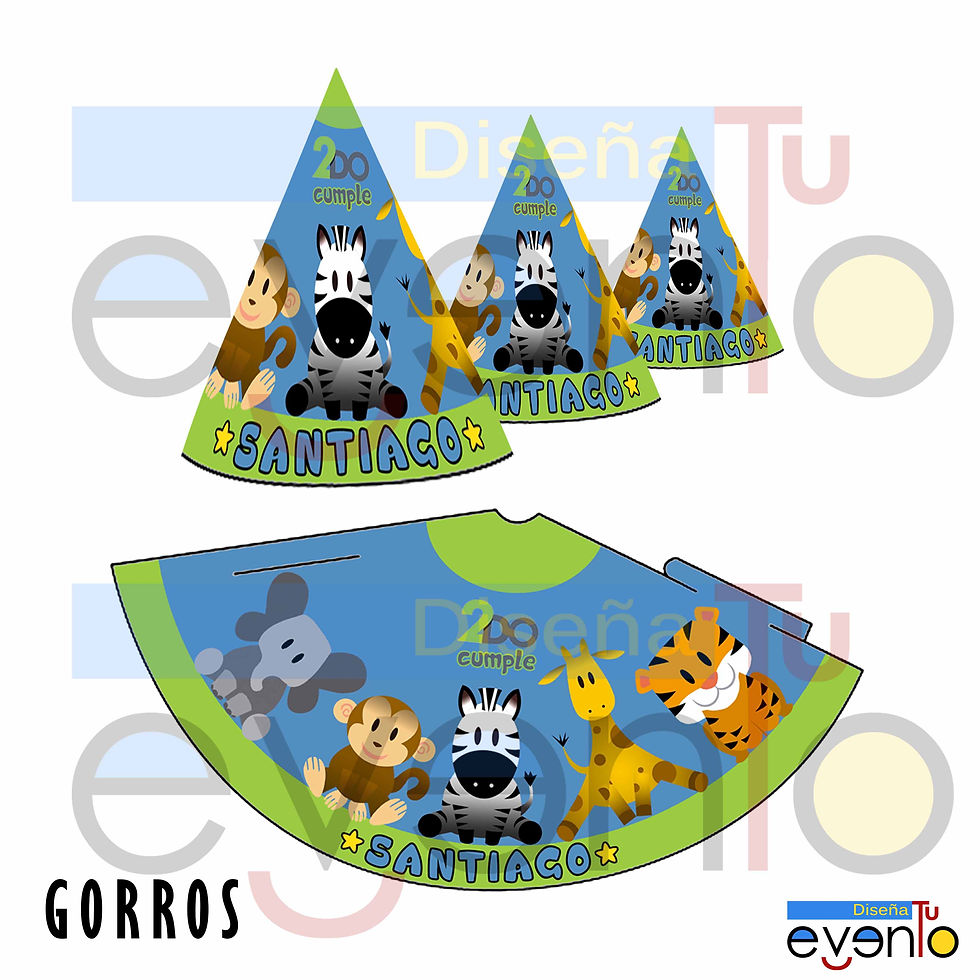 Miniatura: Kit Personalizado de Cumpleaños de Animalitos