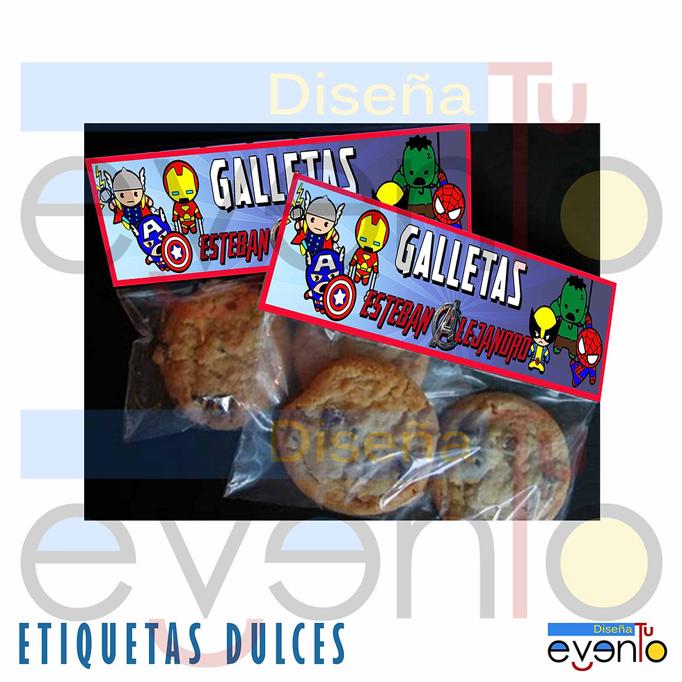Miniatura: Kit Personalizado cumpleaños de Advenger Chivi