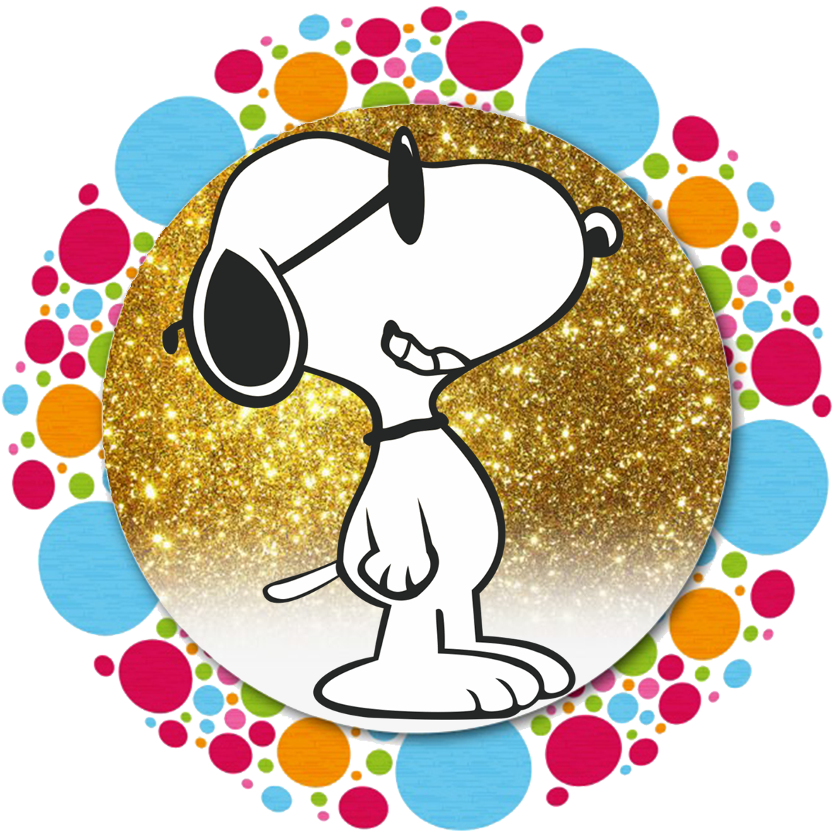 Kit Personalizado de Cumpleaños de Snoopy