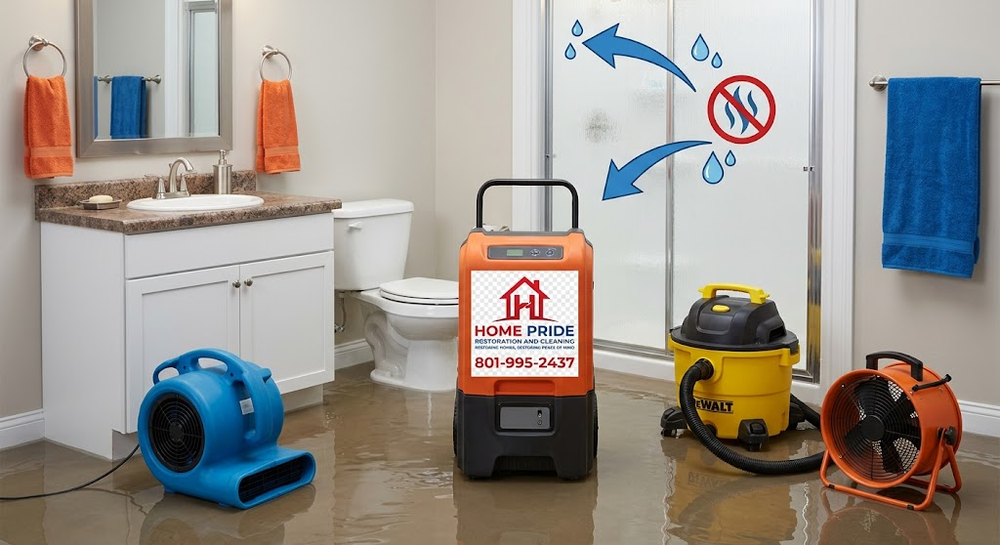 How to Dry Out a Flooded Bathroom Fast
