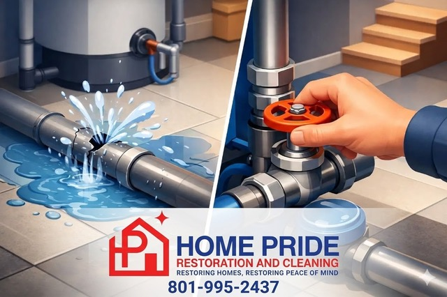 Shut Off Water Fast After a Burst Pipe