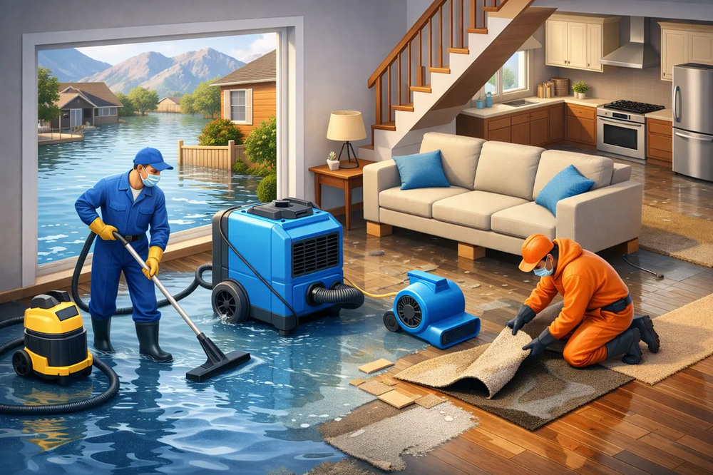 Flood Cleanup Provo Homeowners Can Trust