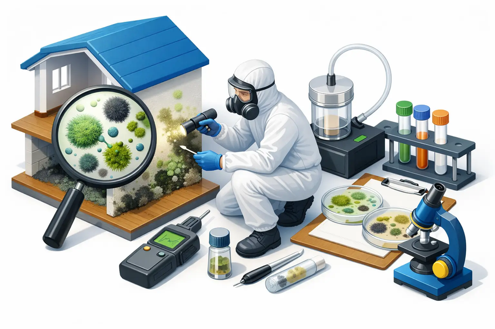 A Guide to Mold Testing and Inspection Basics
