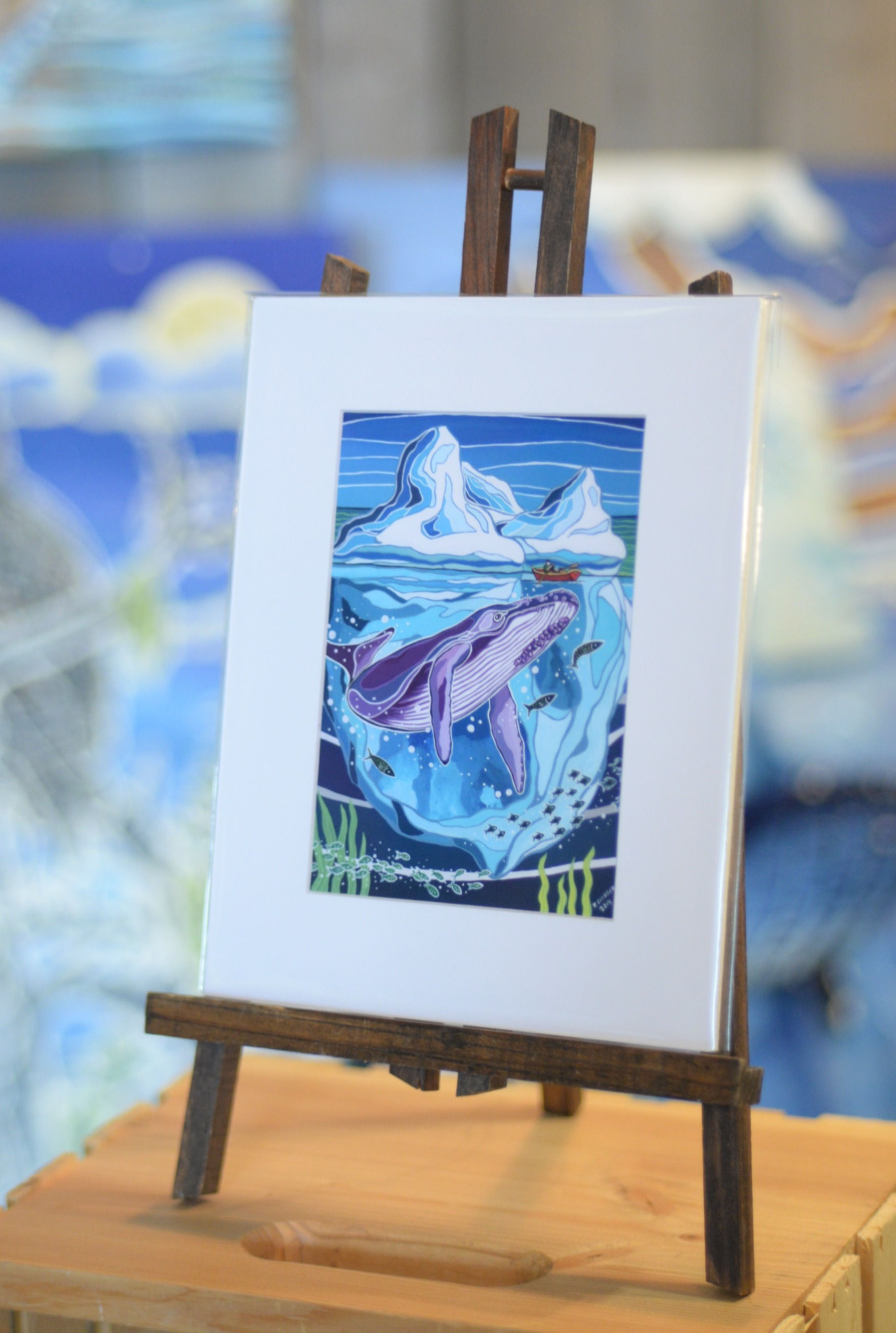 "Colossal" 5X7 Matted Print (Reilly Fitzgerald Artist)