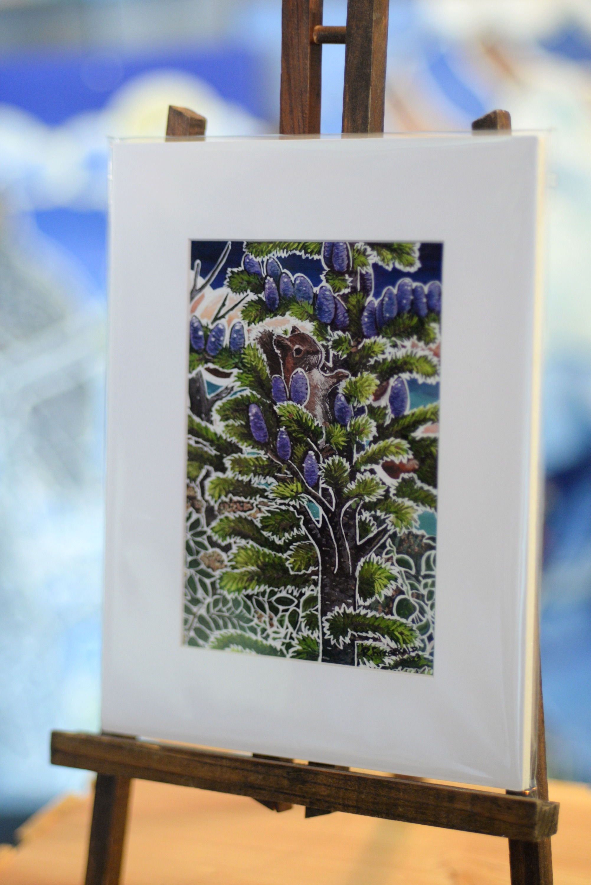 "Balsam Fir" 5"X7" Matted 8"X10" Reilly Fitzgerald