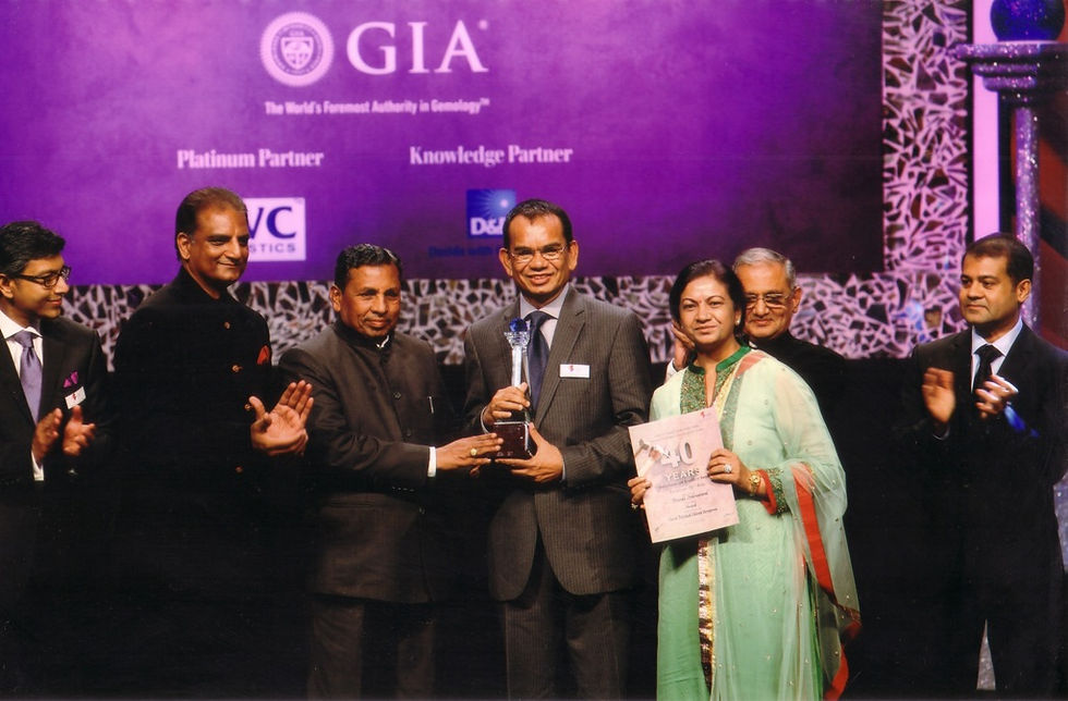 2nd highest export in color gems stone in India 2012 - 13