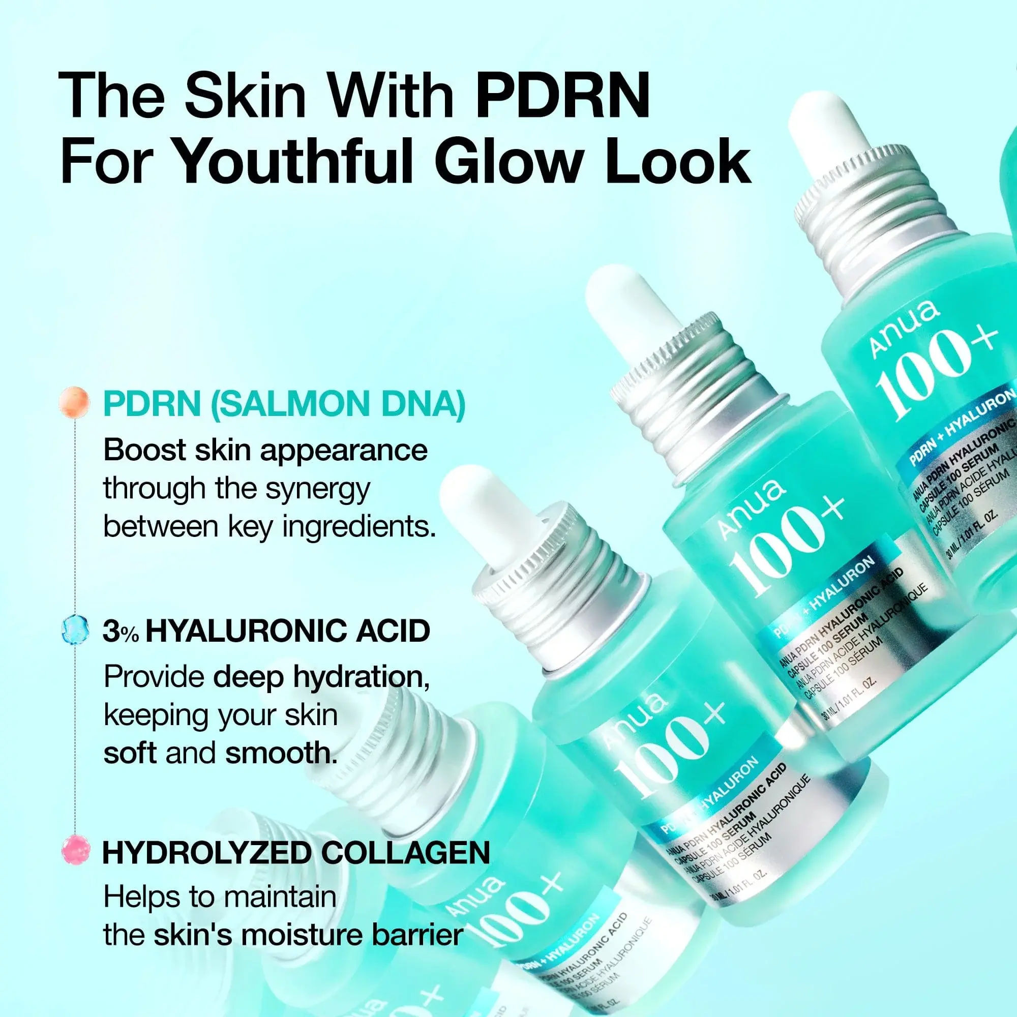 [ANUA]  PDRN Hyaluronic Acid Capsule 100 Serum
