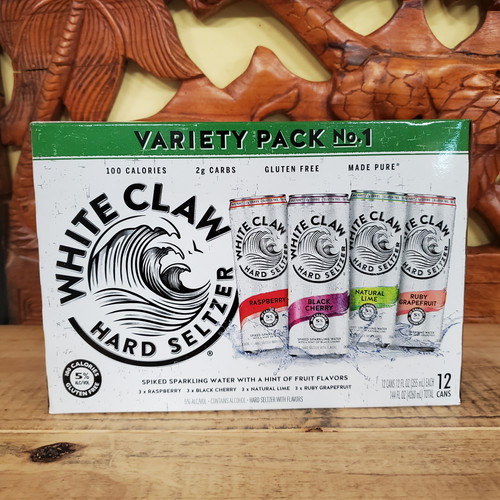 White Claw "Variety Pack 1" Hard Seltzer (12pk) Gilly's 2023
