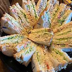 Chicken club Party platter of 6 Sandwiches