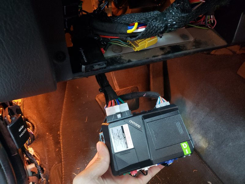 2000 Jeep Cherokee Alarm Remote Start from Compustar installed at Foss