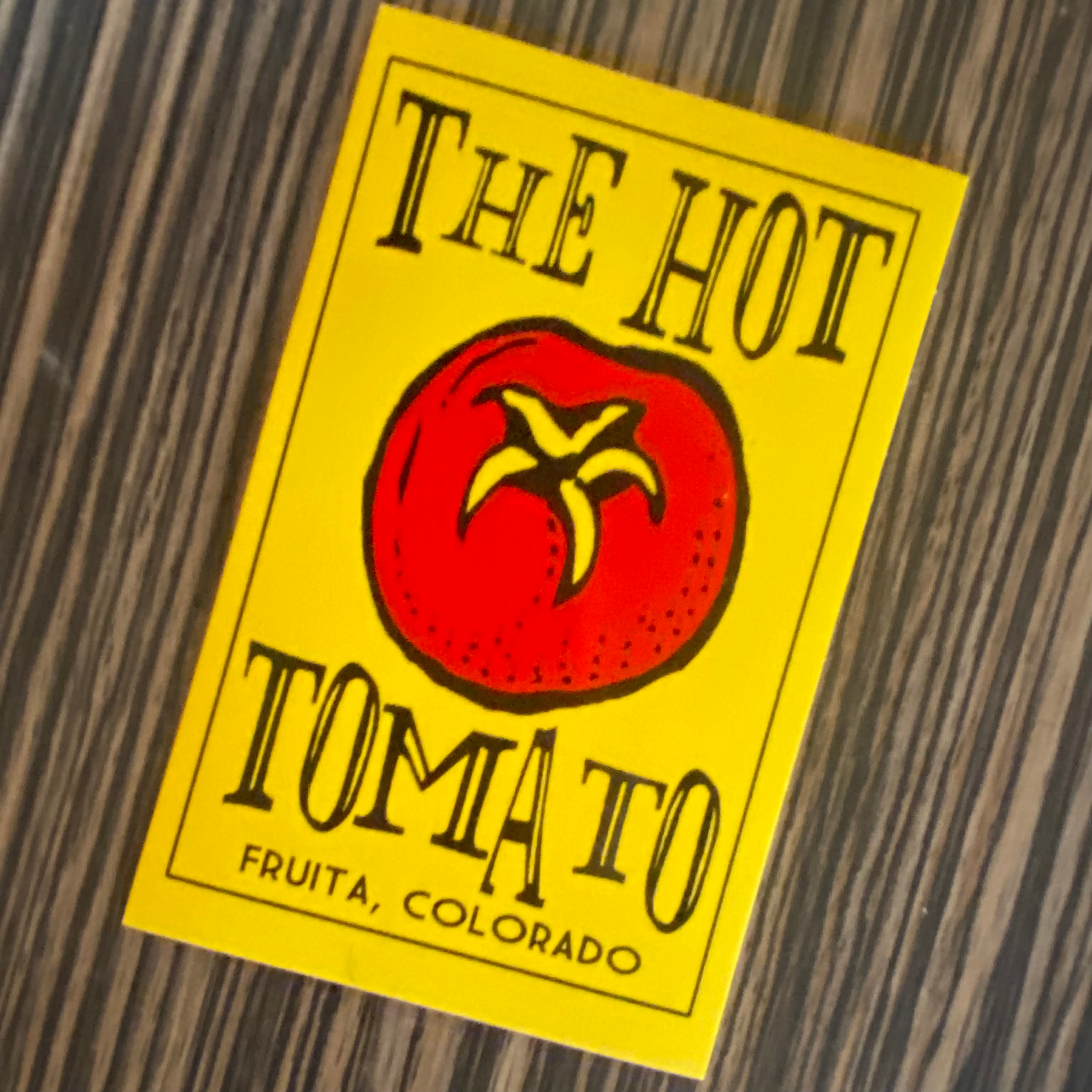Hot Tomato Logo Sticker