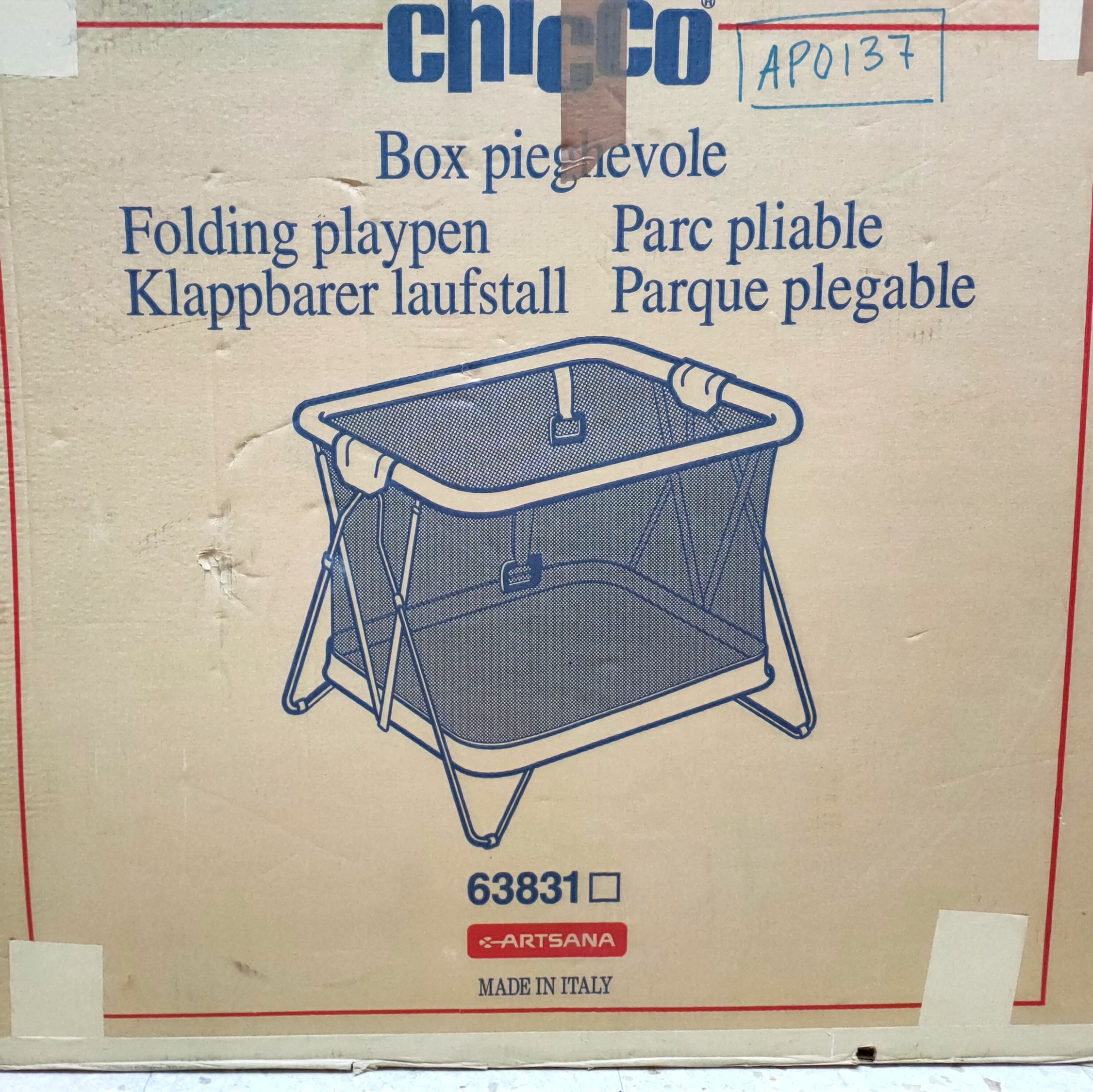 Parque infantil "Chicco" plegable