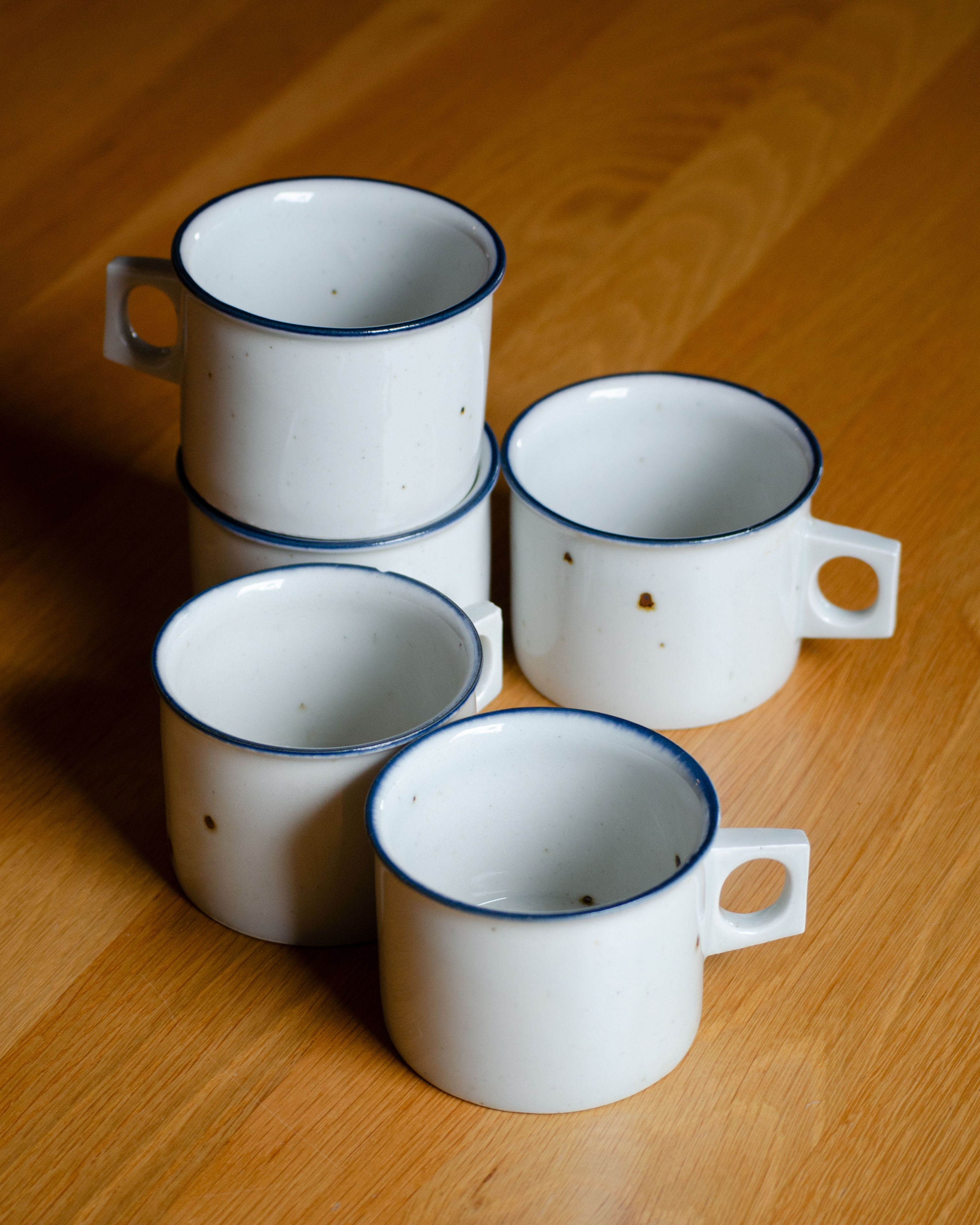 DANSK BLUE MIST MUGS