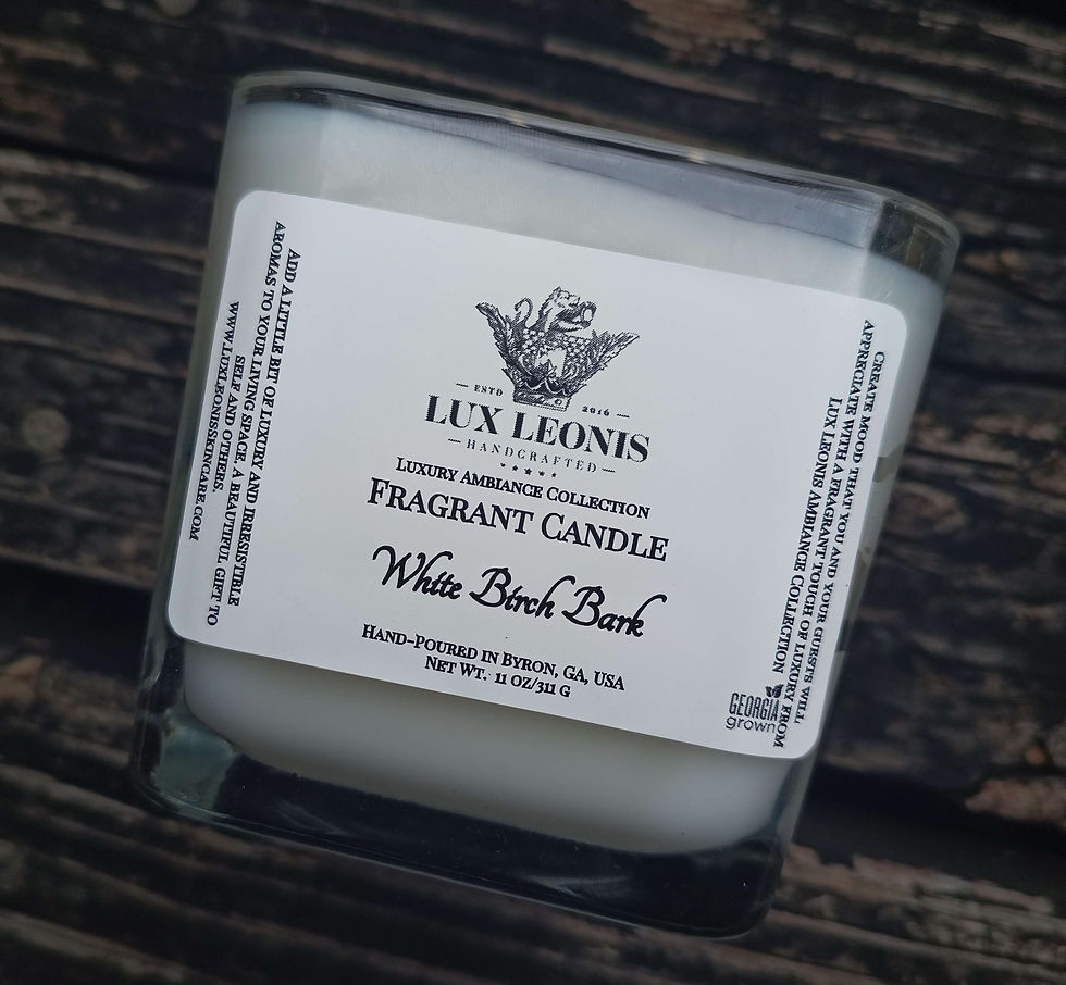 Thumbnail: White Birch Bark classic double wick Candle