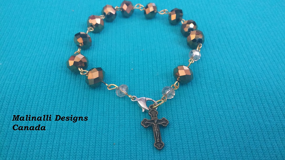 Thumbnail: 010.- Brown cooper and champagne with bronze cross