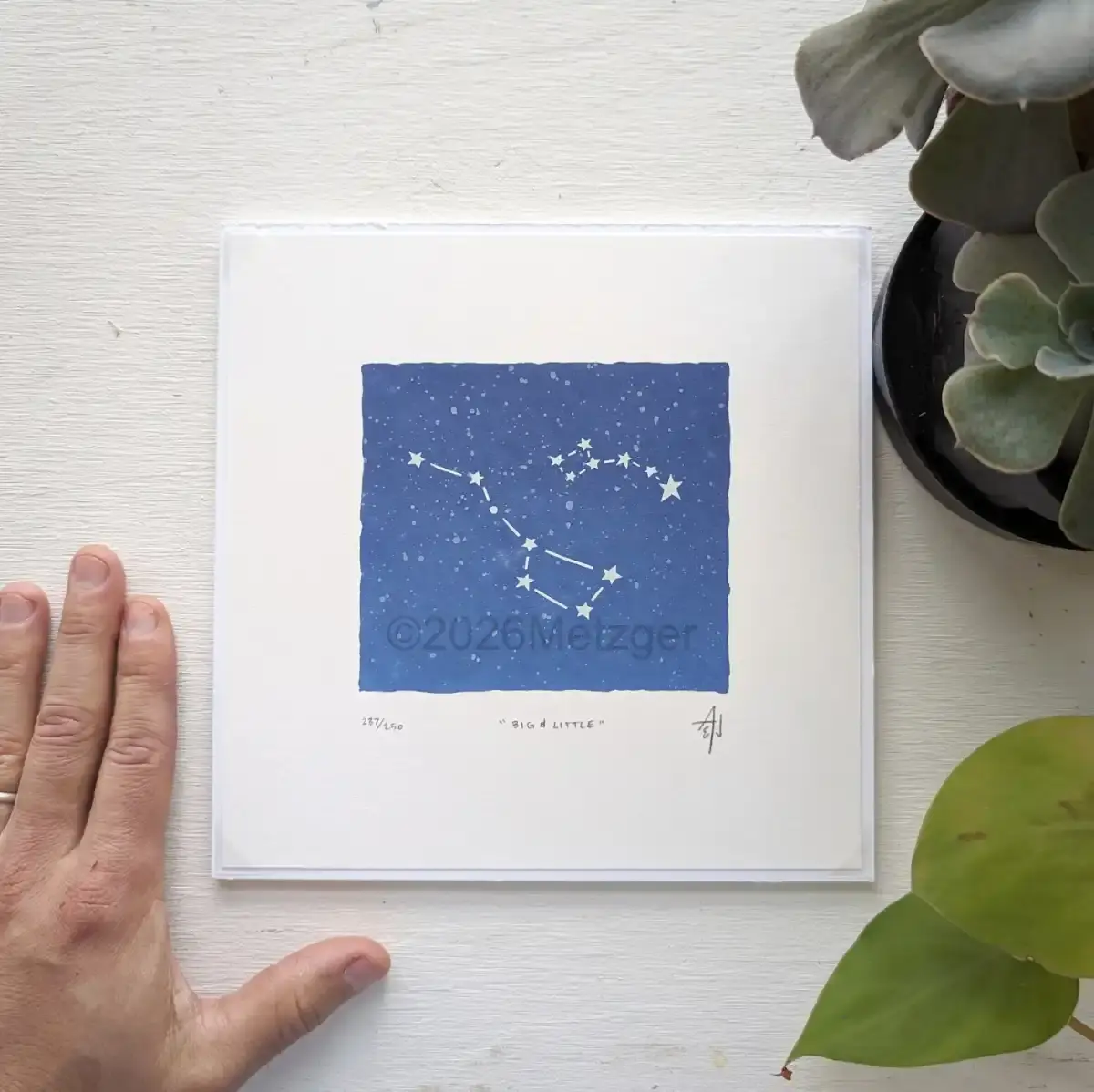 "Big & Little" / Glows in the Dark!