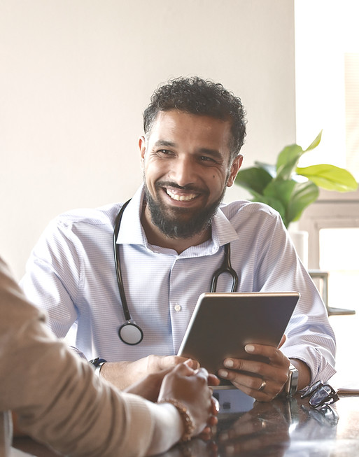 Doctor Consults Patient