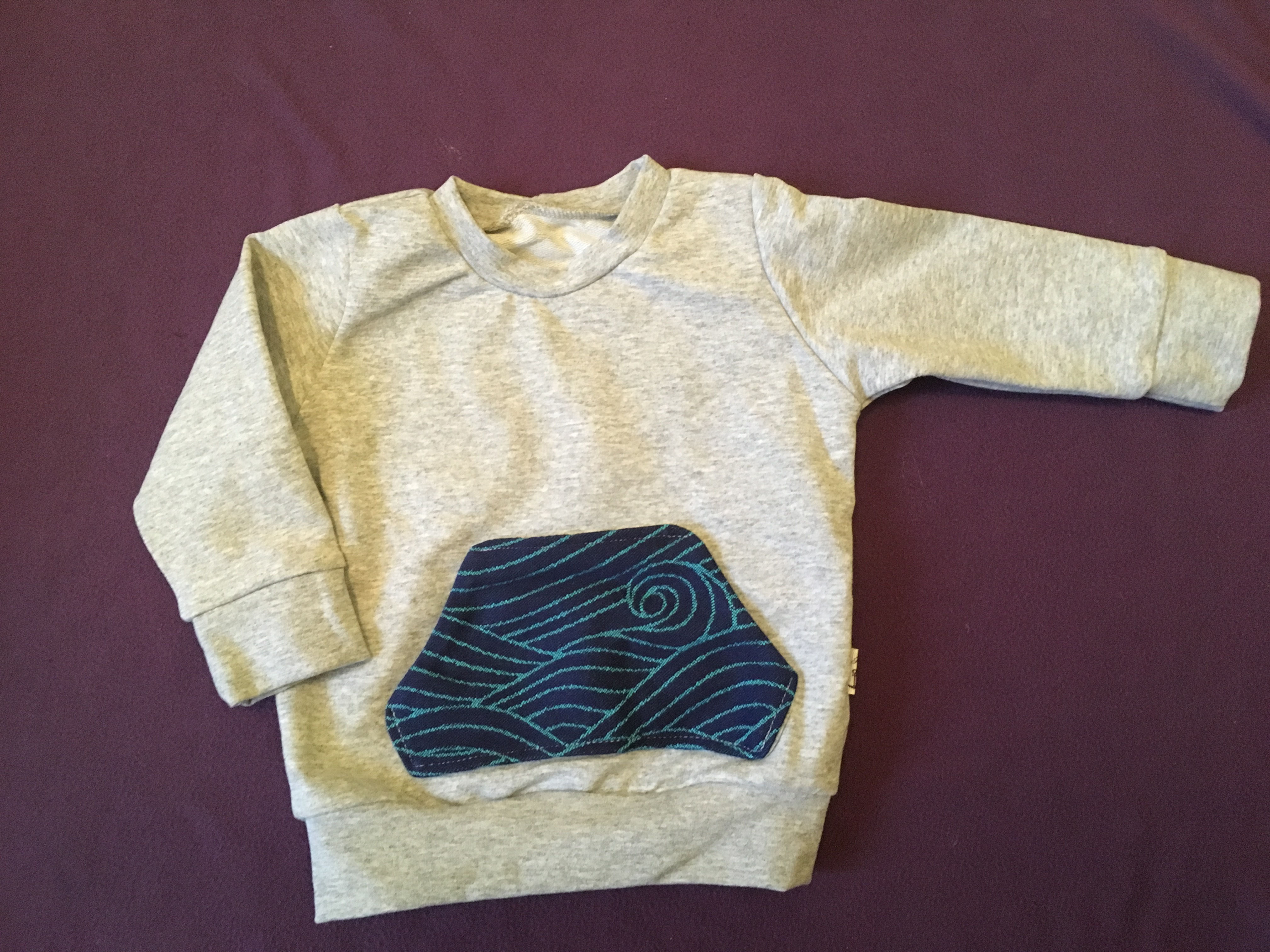 Nono Pantalon pulcsi Oscha Rei Blue Ice scrappel (74)