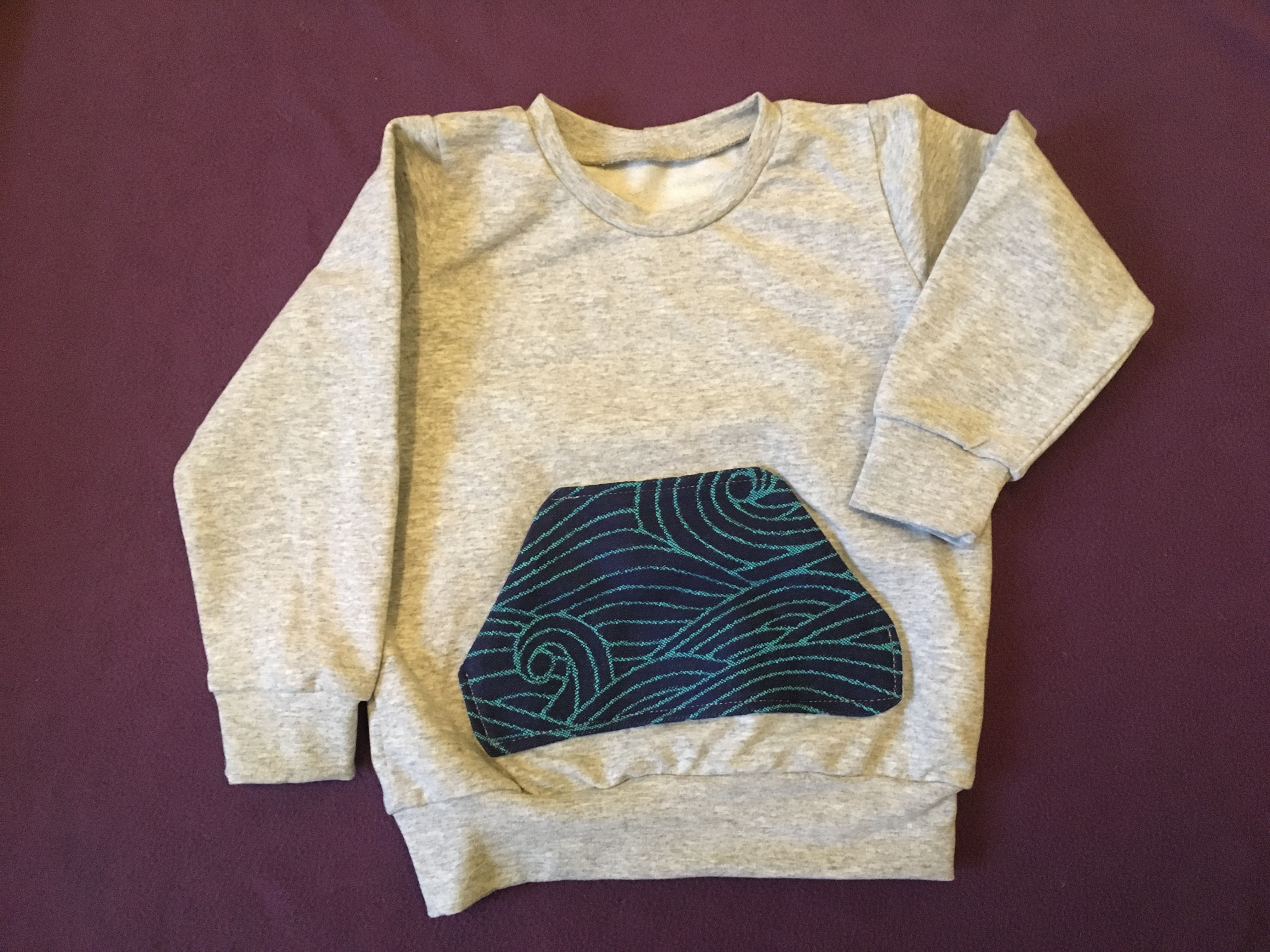 Nono Pantalon pulcsi Oscha Rei Blue Ice scrappel (80)