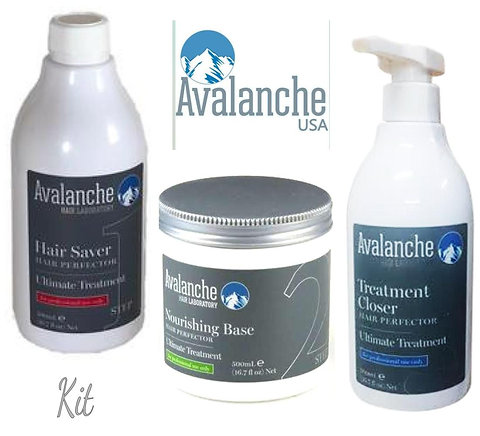 Avalanche Stylist 3 Step Kit Hair Treatment Damage Solution