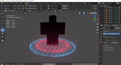 Blender Forcefield Aura