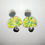 Thumbnail: E24 - Green and Gold Earrings