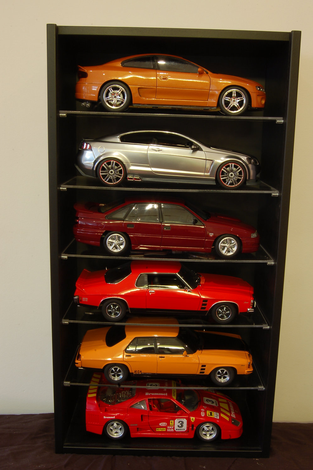 1:18 Scale (6 Cars Display) | kollectadisplays