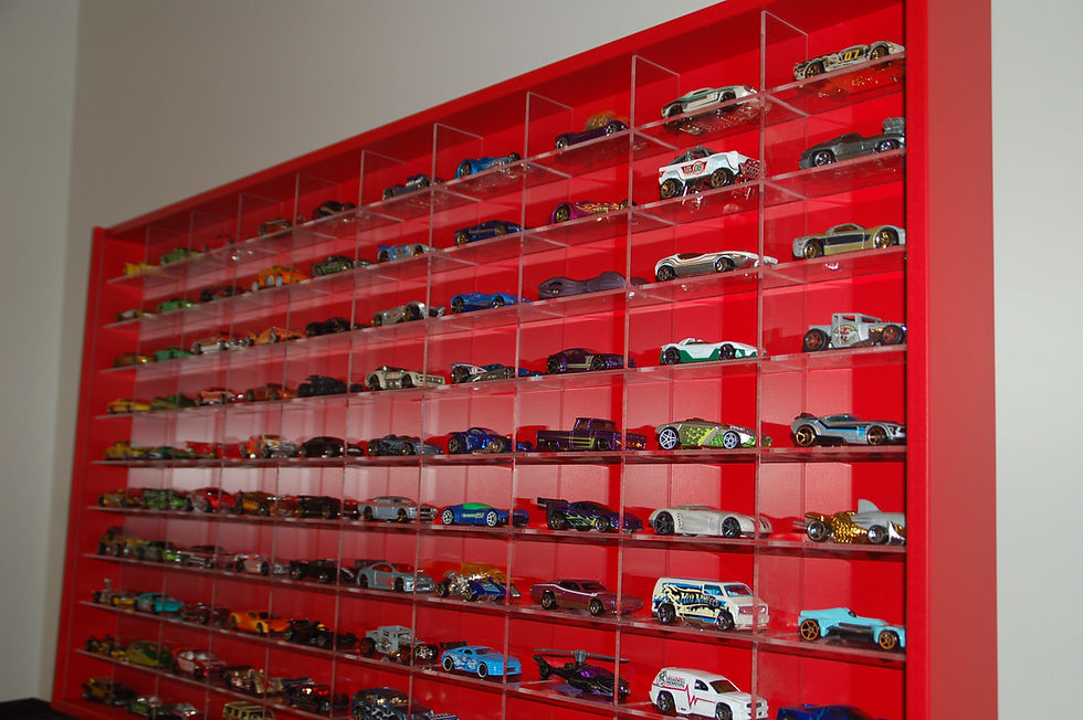 Thumbnail: Hot Wheels Display Case 1:64 Scale - 100 Cars | Wall Mount Australia