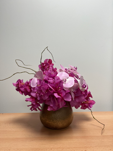  FOLIA BULB VASE パウダーピンク 花瓶 FOLIA BULB VASE パウダーピンク 花瓶 Faux Bougainvillea Spray | Terrain