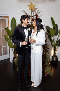 Calm and emotional couple portraits at The Grove Hotel by a Hertfordshire wedding photographer