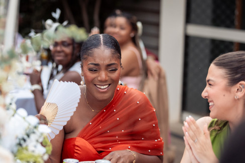 Wedding reception at the Glasshouse, RHS Wisley Gardens