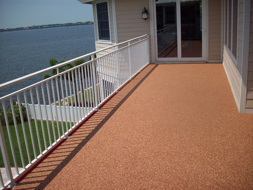 Prodeck Rubber Outdoor Patio