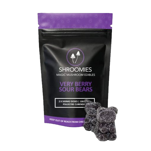 Psychedelic Berry Sour Bears 1000mg