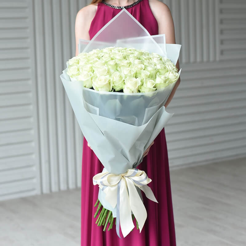 Thumbnail: 71 Avalanche White Roses