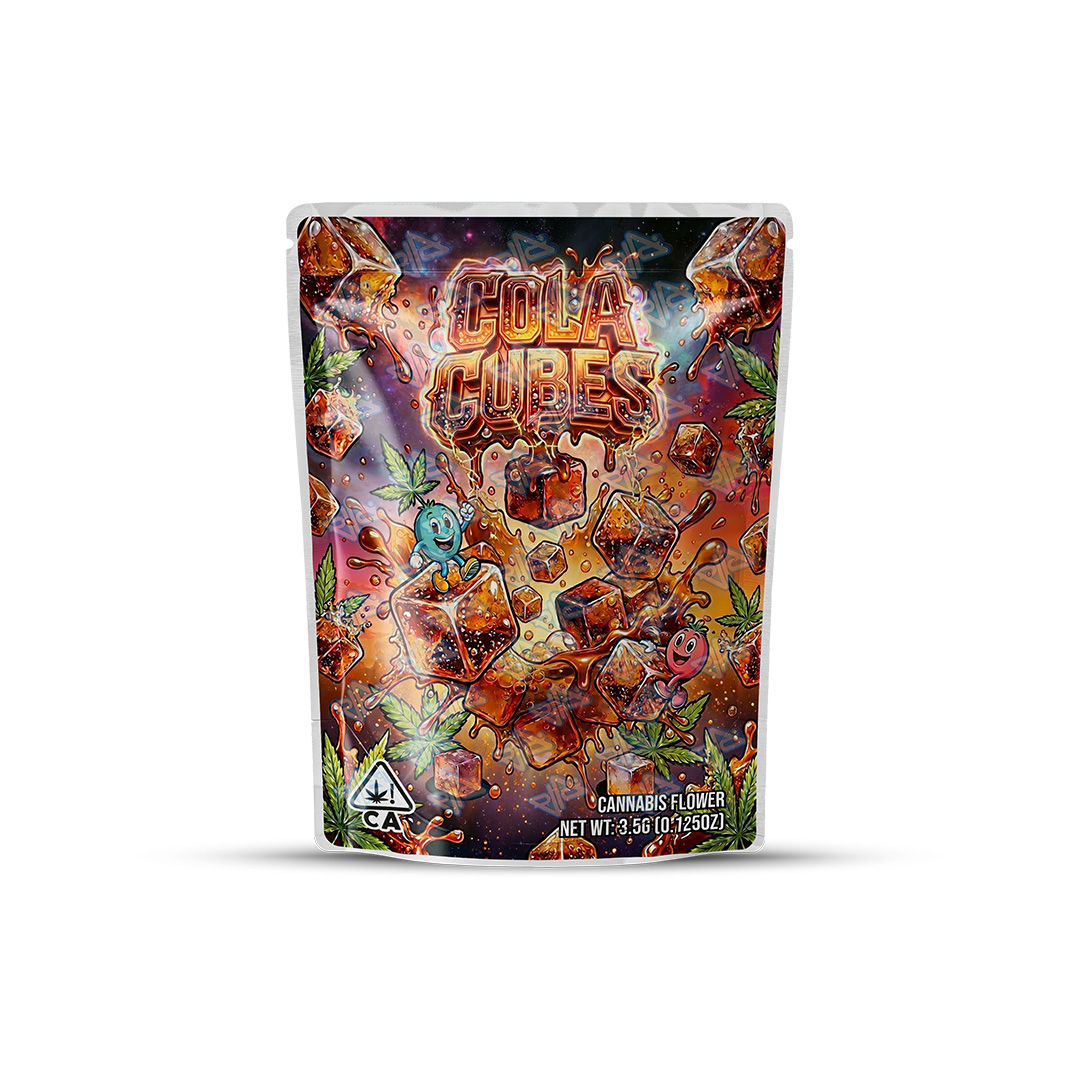 Cola Cubes Cali Packs - Strain Labels Pre-Applied