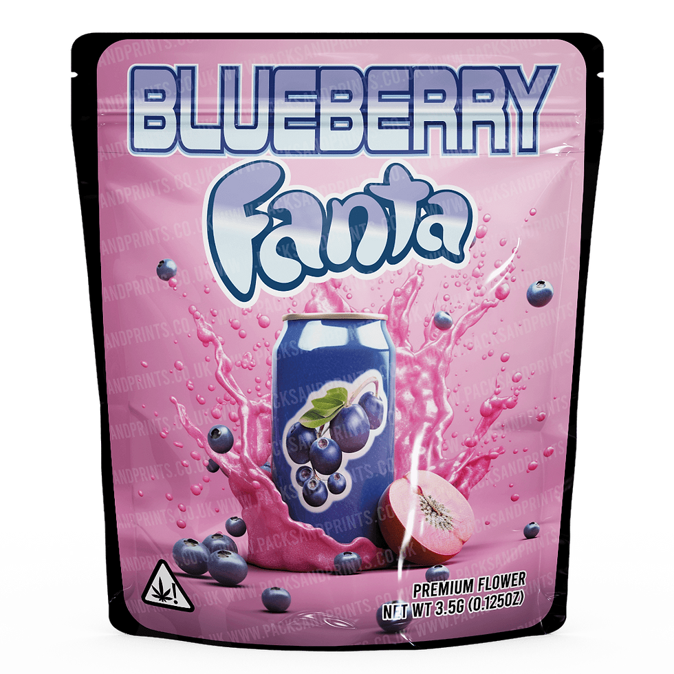 Blueberry Fanta Packs - Strain Labels Pre-Applied