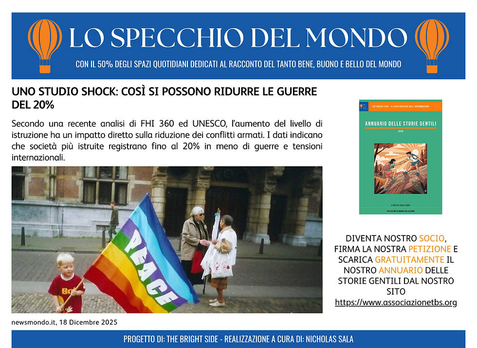 Prima Pagina del 21 marzo 2026