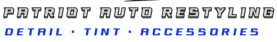 Patriot Auto Restyling logo – Fort Wayne window tinting, ceramic coatings & detailing