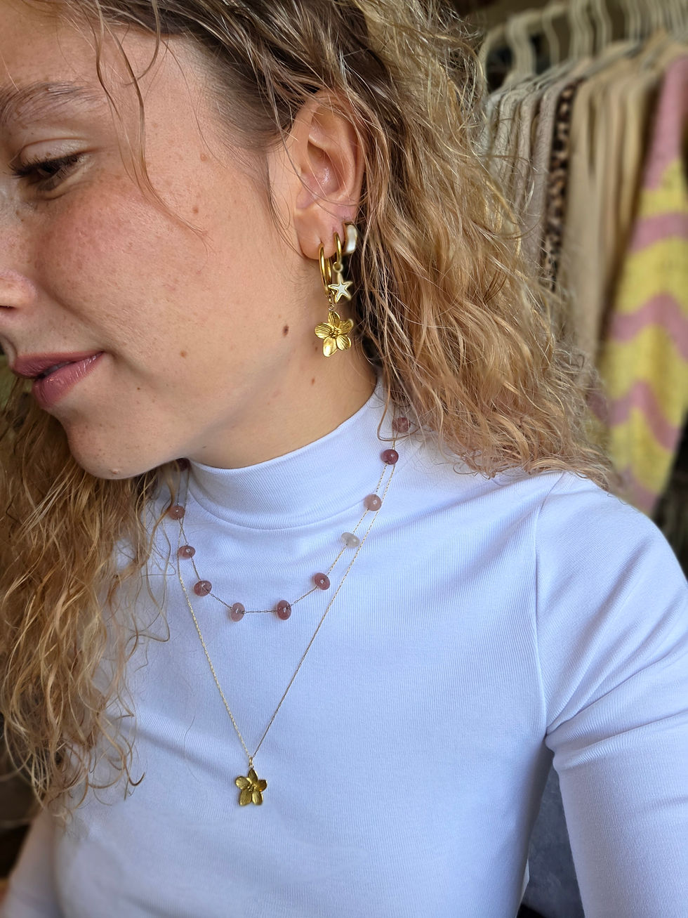 Miniaturbild: Blumen Ohrringe