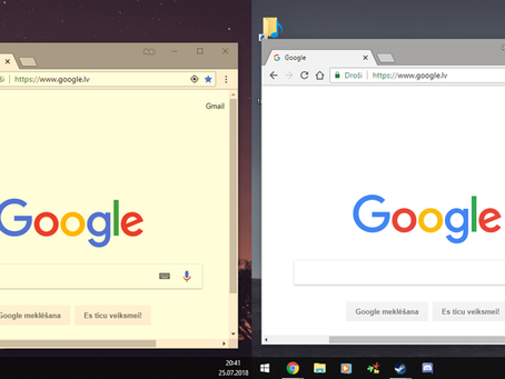 [Fix available] Does your google chrome webpage appears to be desaturated all of a while suddenly ?