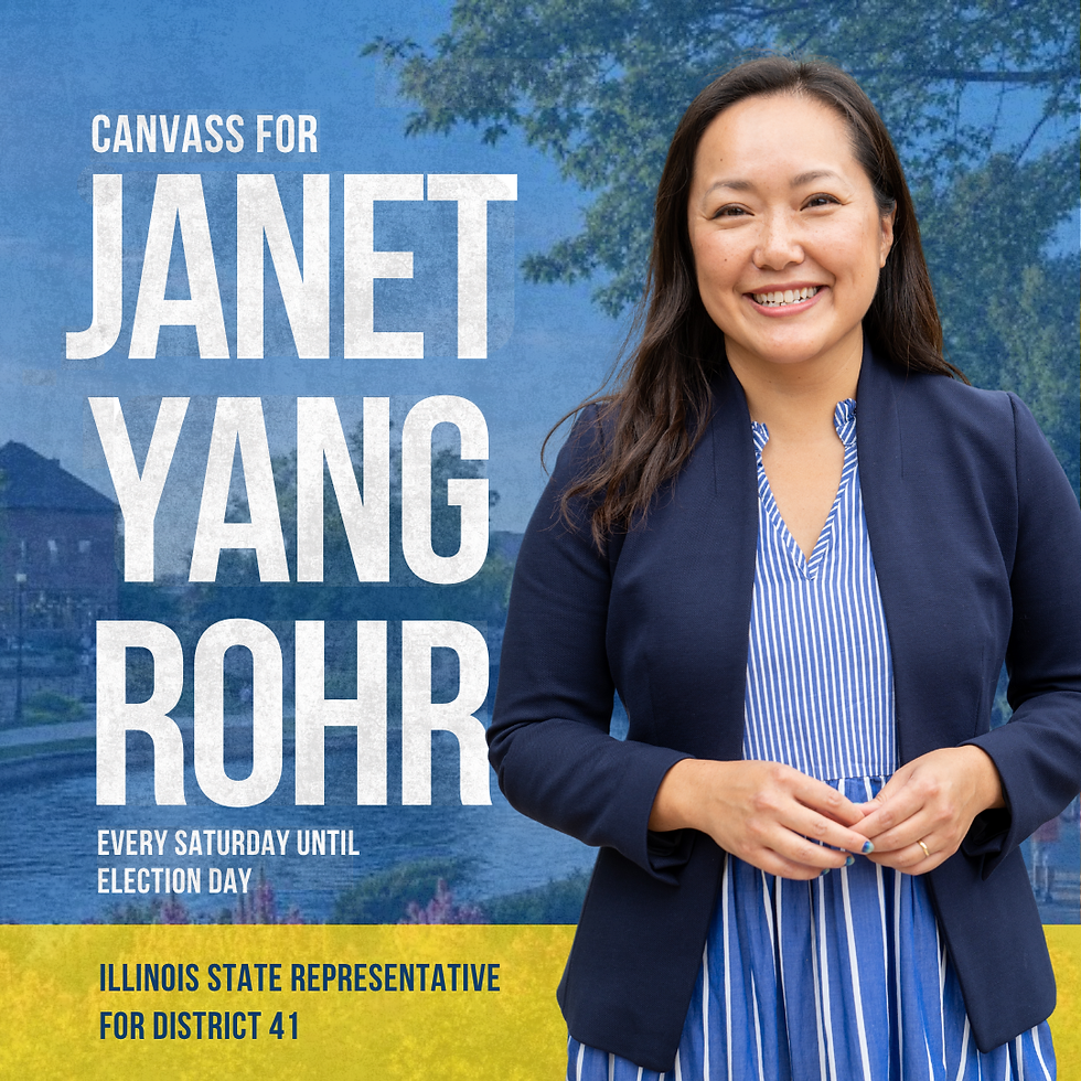 Campaign Kickoff Canvass with Friends of Janet Yang Rohr