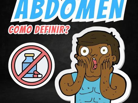Como definir o abdômen sem drogas.