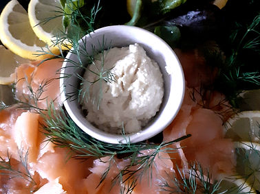 Räucherlachs-Platte