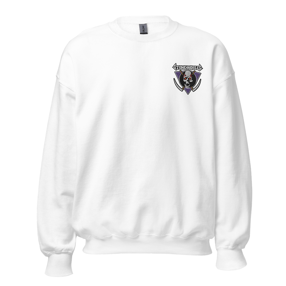 Thumbnail: The Mighty Rider Embroidered Unisex Sweatshirt