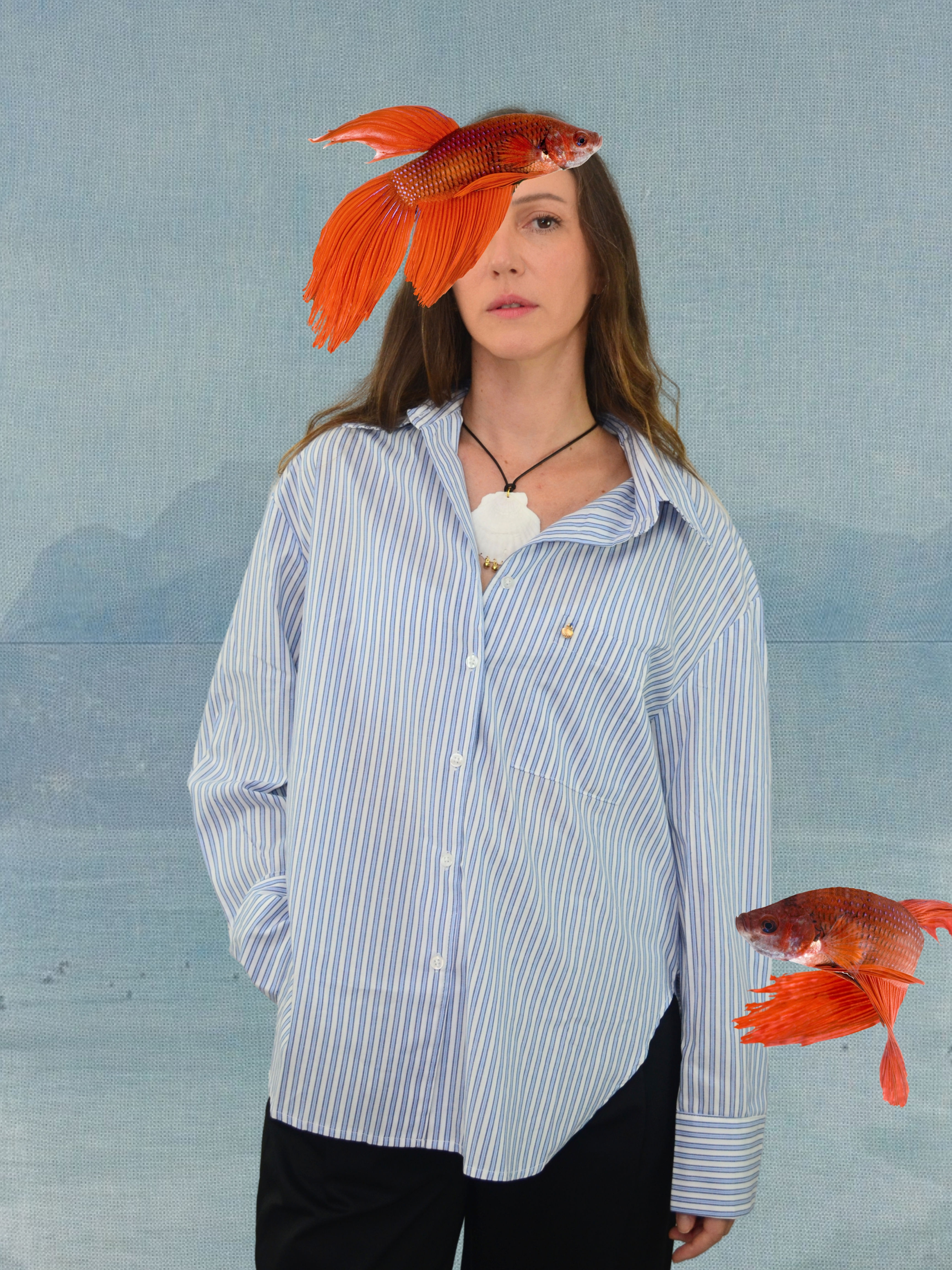 CAMISA OVERSIZED LISTRA VELEIRO