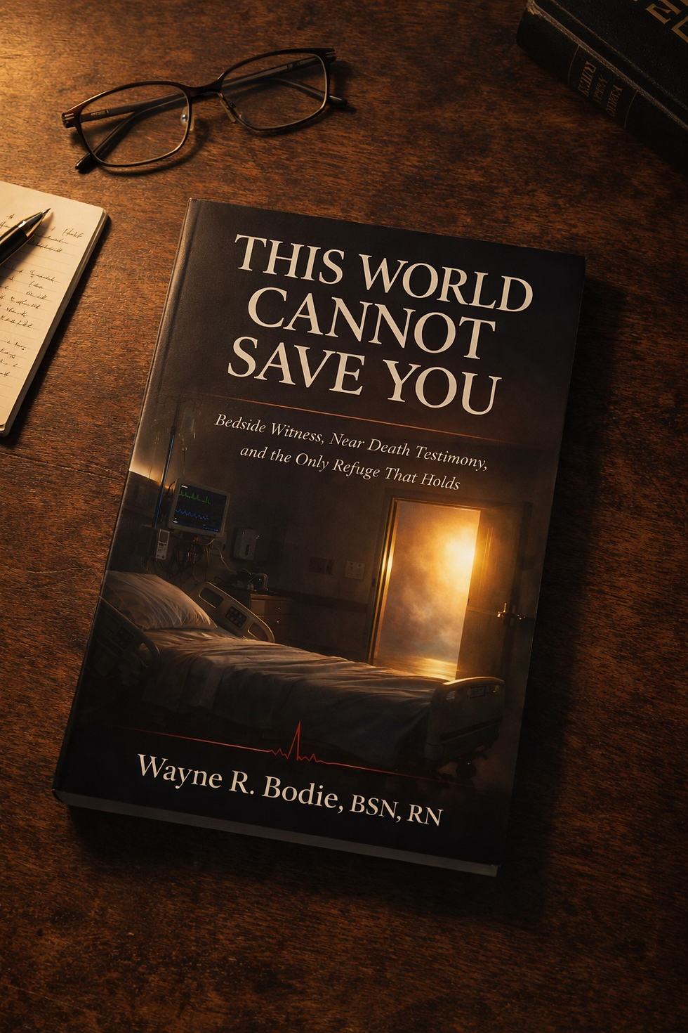 A serious bedside witness on death, near-death testimony, and the only refuge that holds.