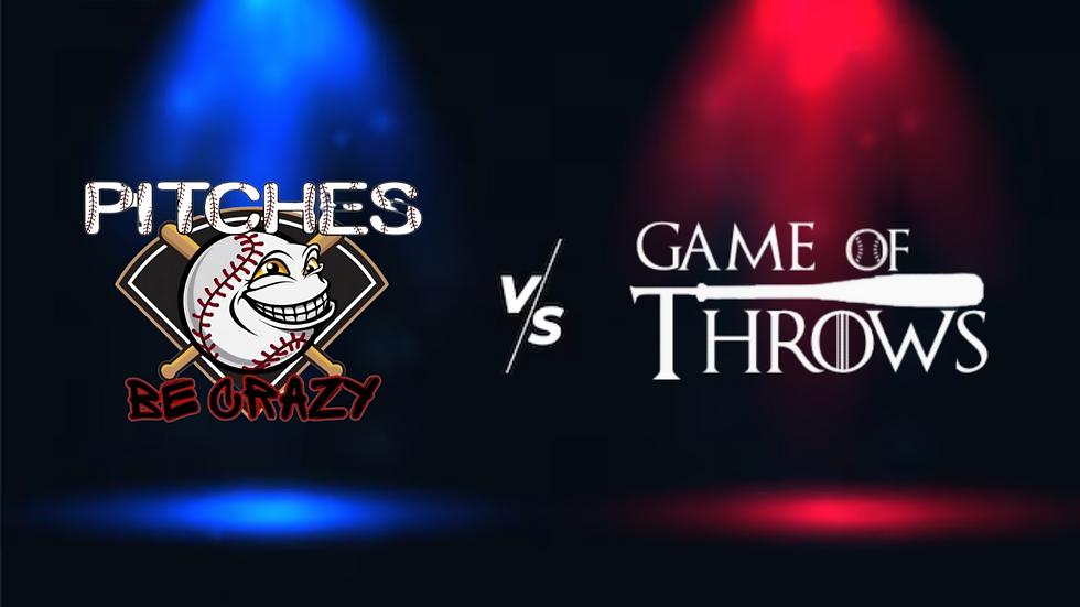 Pitches Be Crazy vs Game of Throws - Field 5