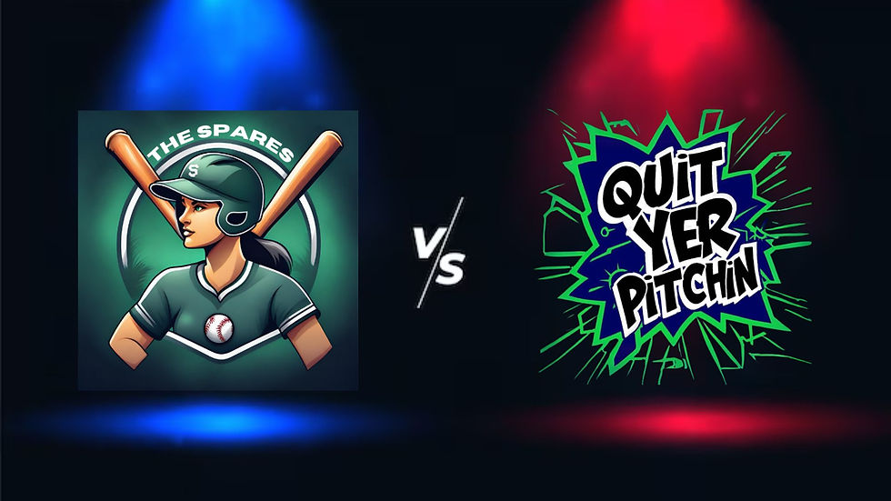 The Spares vs Quit Yer Pitchin - Field 7