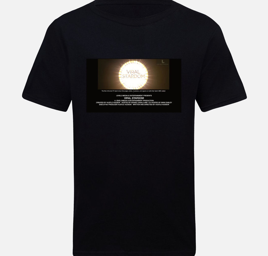 Viral Stardom Credit Block T-Shirt