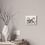 Thumbnail: Nordic Cat Illustration Canvas Print, Cozy Cottage Art,  